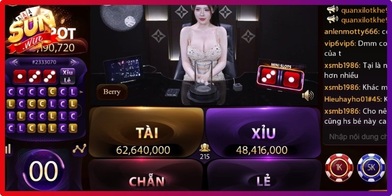 Quy trình 1 ván tài xỉu Sunwin diễn ra